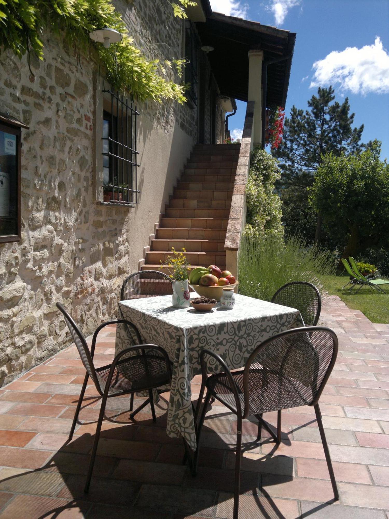 Villa Casale degli ulivi Gualdo Tadino Esterno foto