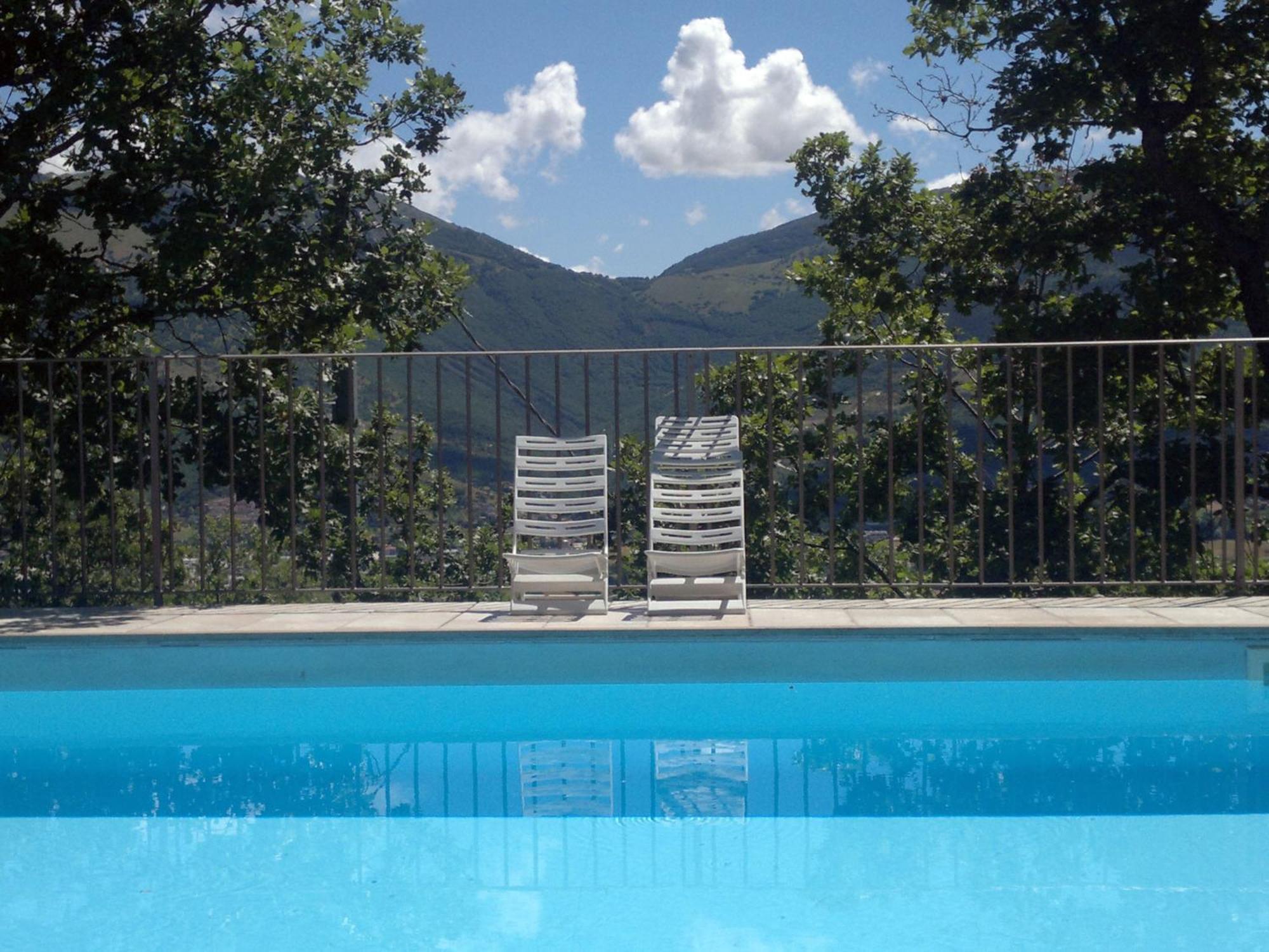 Villa Casale degli ulivi Gualdo Tadino Esterno foto